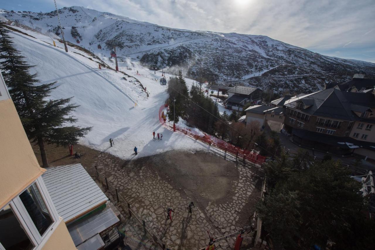 Apartamento Ameto En La Plaza Pradollano"Junto Al Telecabina Borreguiles" Sierra Nevada Buitenkant foto